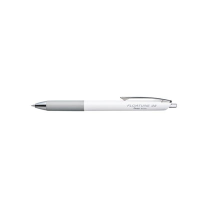 Pentel Floatune Retractable Rollerball 0.8mm Black Pack of 12 BY208-AX