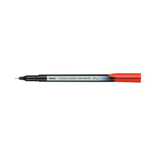 Pentel S40 Pointliners Assorted Colours (Pack of 6) S40-6