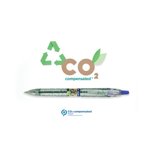Pilot B2P Ecoball Ballpoint Med Black (Pack of 10) 4902505621581