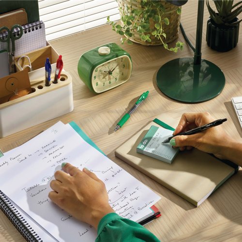 Pilot G-2 Plus Begreen Gel Ink Rollerball Medium Green (Pack of 12) PUJ166549
