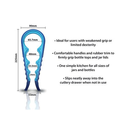 Aidapt Universal Jar and Bottle Opener VM992AC