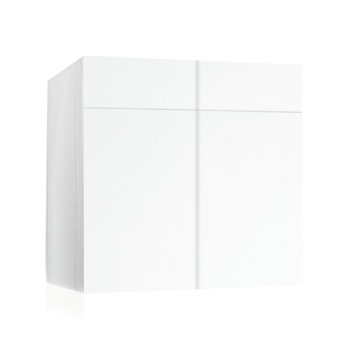 Poppies Pop In 8 Fold 40cm White (Pack of 500) POPIN4048WH