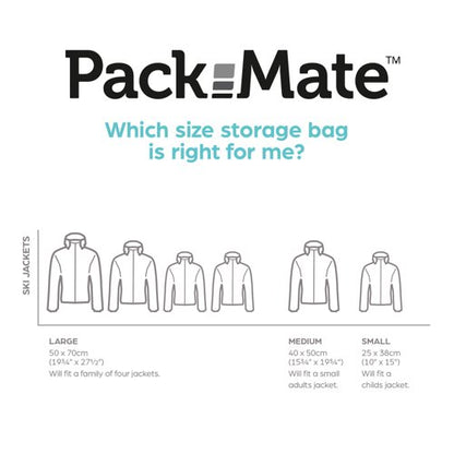Packmate Medium Roll Vacuum Storage Bags (Pack of 2) C40422-GRE