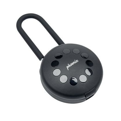 Phoenix Palm Smart Key Safe with Electronic Lock and Padlock Shackle Black KS0213ES