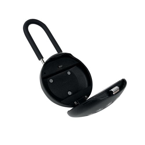 Phoenix Palm Smart Key Safe with Electronic Lock and Padlock Shackle Black KS0213ES