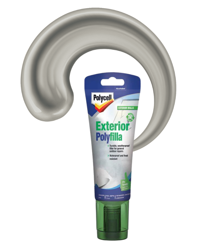 Polyfilla Exterior Weatherproof Filler | 1 x 330g Tube