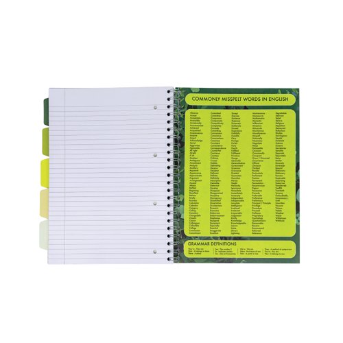 Pukka Pad Recycled Project Book A4 Green (Pack of 3) 6050-REC