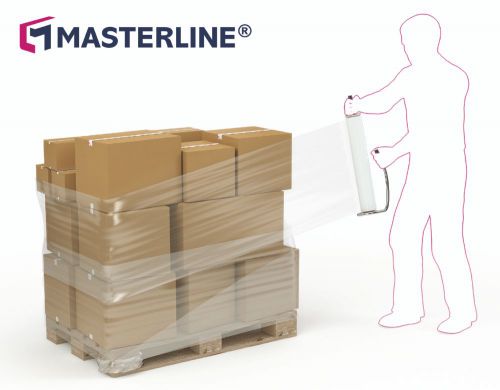 Stretch Wrap Film 400mmx250m Medium Duty 17micron NY17-0400-250