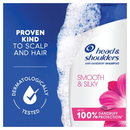 Head And Shoulders Shampoo Smooth and Silky 250ml (Pack of 6) 86902