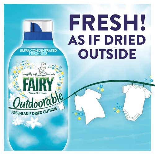 Fairy Outdoorable Fabric Conditioner 84 Washes 1176ml C010266