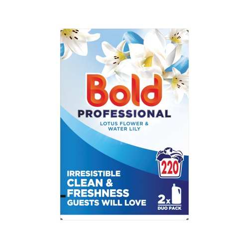 Bold Professional Laundry Liquid Lotus Water Lily 110 Wash 5 Litres (Pack of 2) C010411