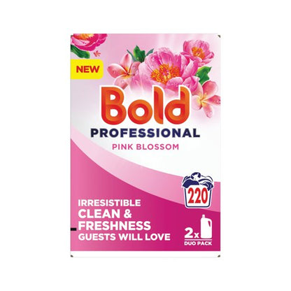 Bold Professional Laundry Liquid Duo Pink Blossom 110 Washes 5 Litres (Pack of 2) C010410