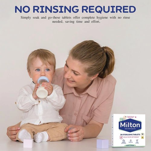 Milton Sterilising Tabs 4g x28 Pack of 6 78707