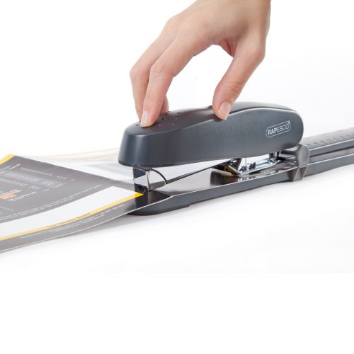 Rapesco 790 Long Arm Stapler Charcoal R79026A3