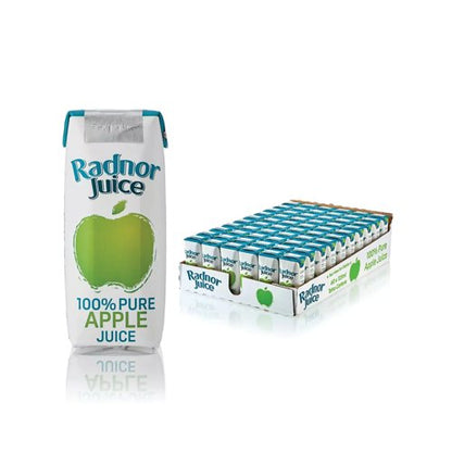 Radnor Juice Pure Apple Juice Tetra Pack 125ml (Pack of 60) T-RJ12STAP/60