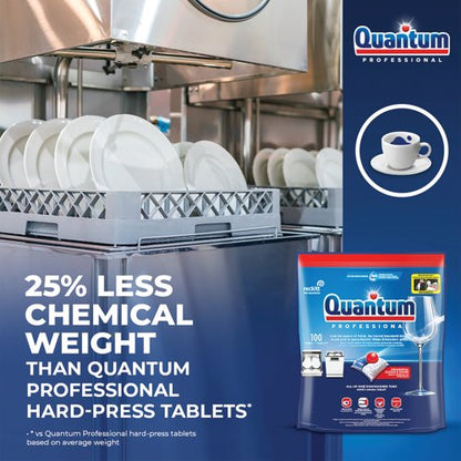 Quantum Professional All In One Dishwasher Tablets (Pack of 200) 3312393