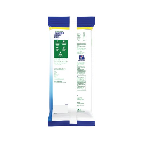 Dettol Antibacterial Cleansing Surface Wipes x126 Pack of 6 GB-YAF