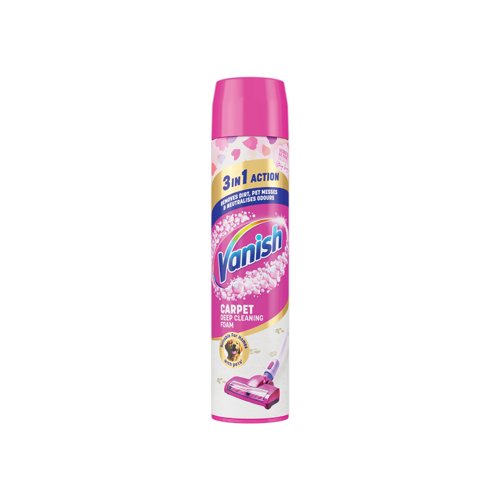 Vanish Gold Carpet Cleaner Foam 600ml (Pack of 6) 3271448