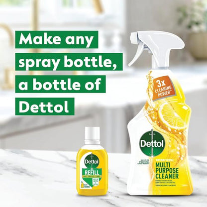 Dettol Multipurpose Clean Spray Refill Citrus 50ml (Pack of 15) 3276916
