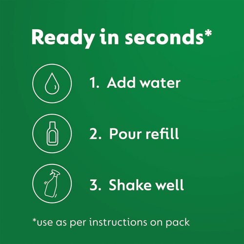 Dettol Multipurpose Clean Spray Refill Citrus 50ml (Pack of 15) 3276916