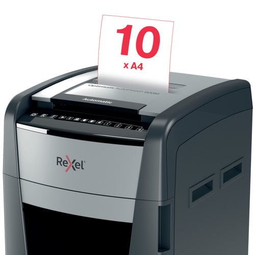 Rexel Optimum Autofeed+ 600M Micro-Cut P-5 Shredder 2020600M