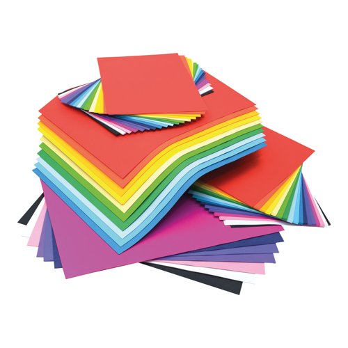 Lightweight Card Stack 120gsm A4 Assorted Vivid/Pastel (Pack of 500) AR01741
