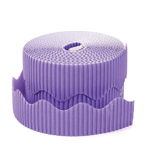 Scalloped Corrugated Border Rolls Flame Red 78708