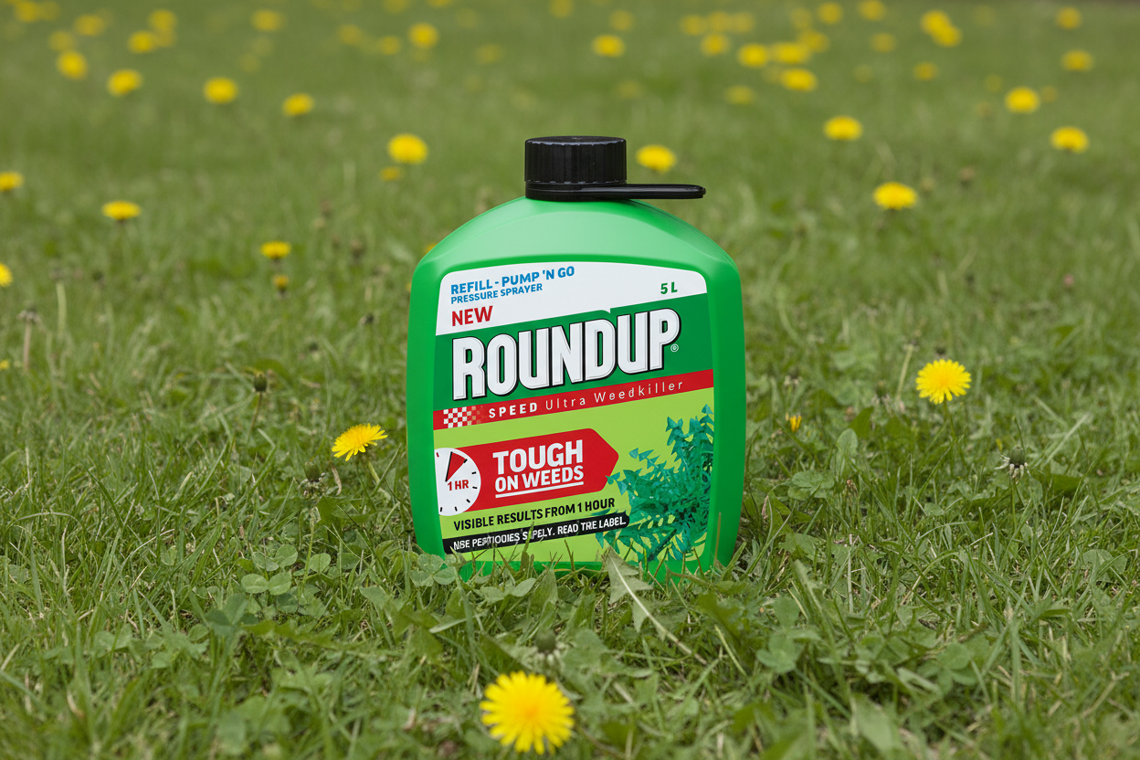 RoundUp Speedy | Ultra Weedkiller | Glyphosate Free | Refill 1 x 5 Litre