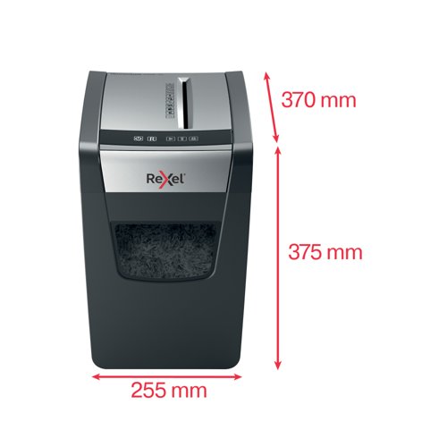 Rexel Momentum X312-Sl Slimline Cross-Cut P-3 Shredder 2104574
