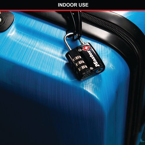 Master Lock 32mm Tsa Combination Padlock Black 40054