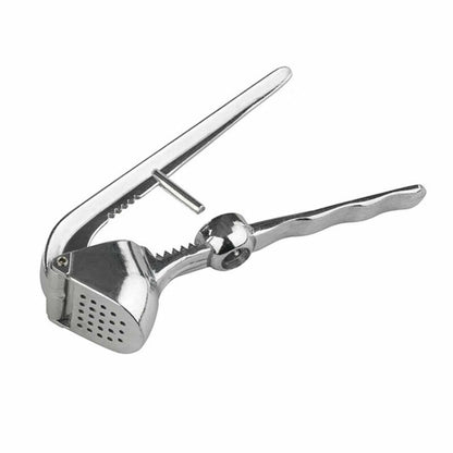 Tala / Chef Aid Garlic Press With Cherry & Olive Stoner | Chrome Plated.