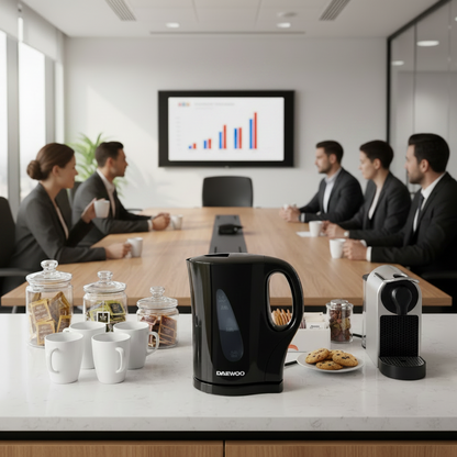 Daewoo 1.7 litre Black Kettle | Cordless | Auto On Off