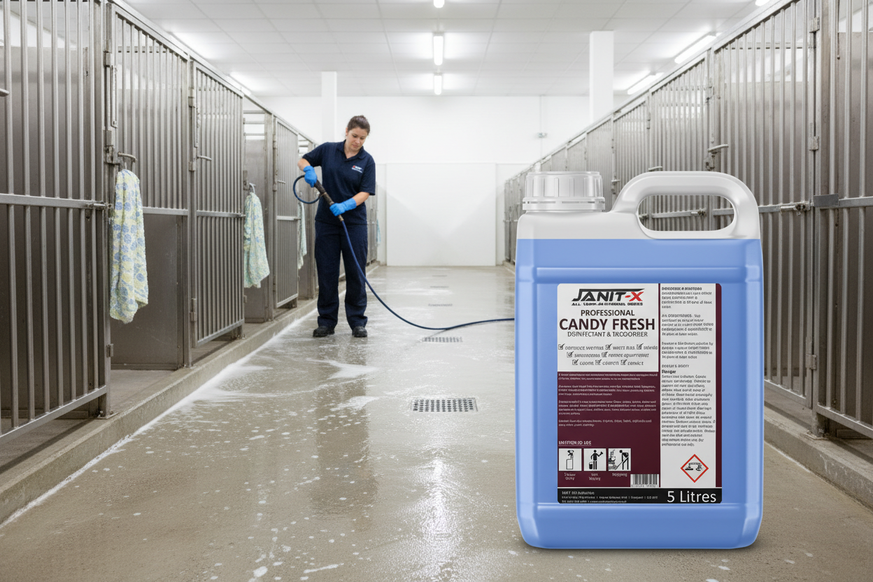 Janit-X Professional Candy Fresh  Disinfectant & Deodoriser 5L Concentrate upto 30:1
