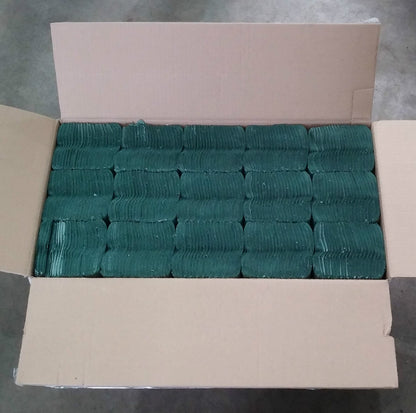 C-Fold 1 Ply Green Hand Towels 210's