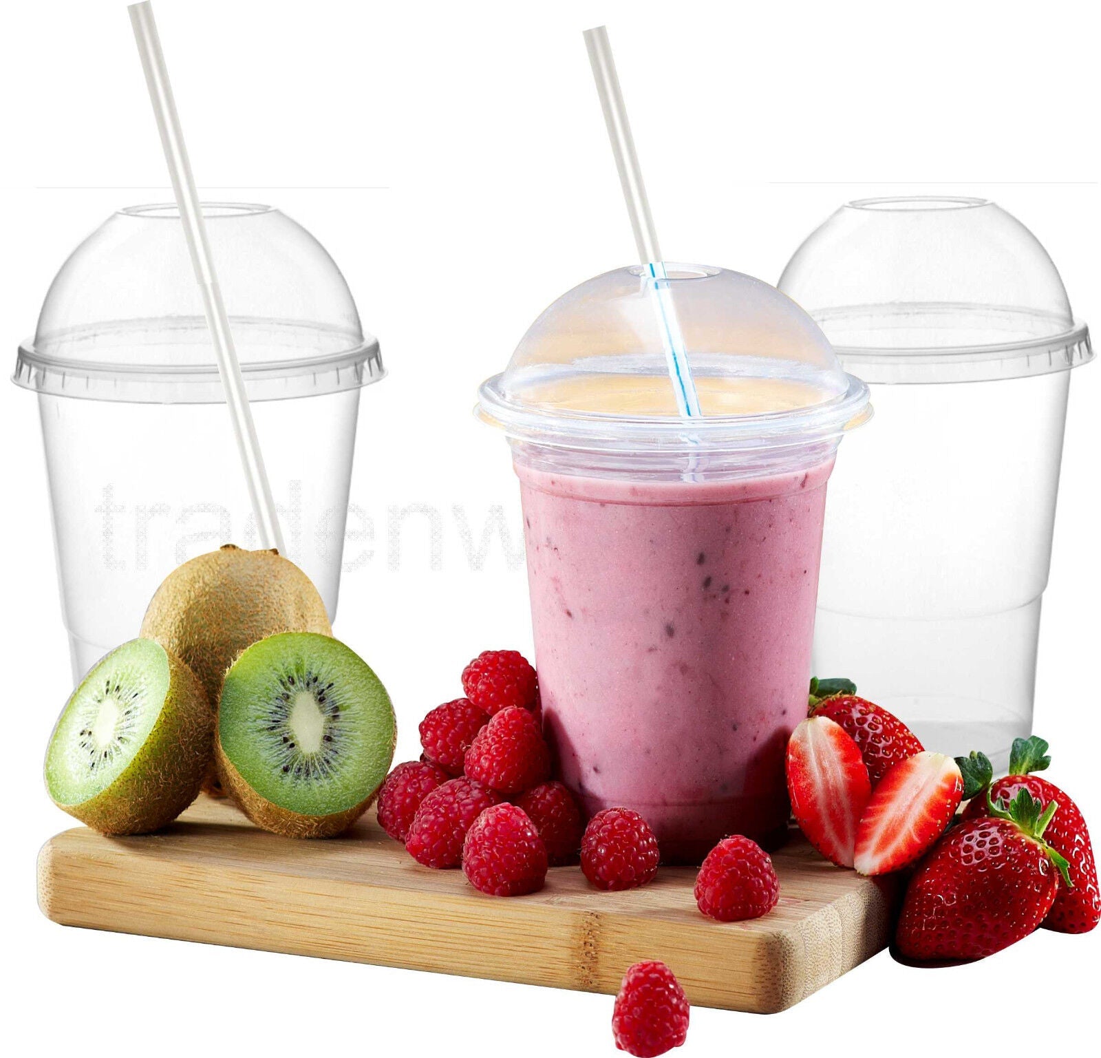 Belgravia Disposables 16oz Plastic Smoothie Cups - NWT FM SOLUTIONS