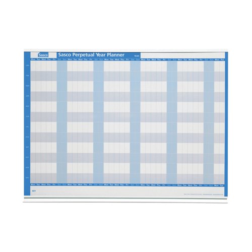 Sasco Magnetic Perpetual Year Planner 2400001