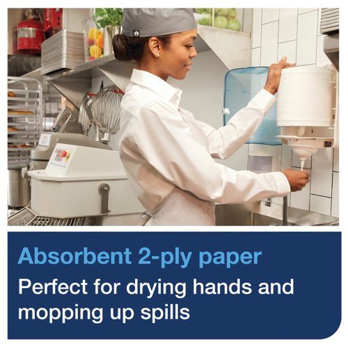 Tork Reflex M4 Centrefeed Roll 2-Ply 150m White (6 Pack) 473264
