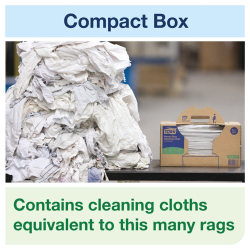 Tork Industrial Cleaning Cloth Grey (Pack of 210)520372