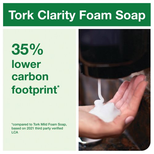 Tork Clarity Foam Soap Refill 1000ml (Pack of 6) 520201