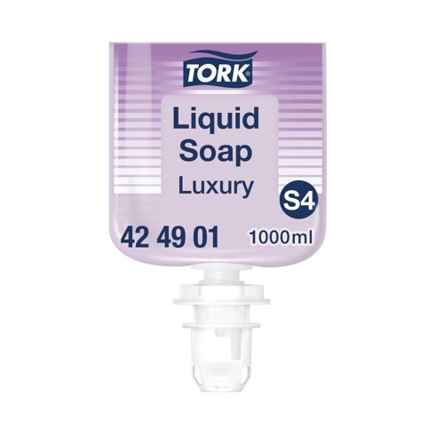 Tork Luxury Soft Liquid Soap (Pack of 6) 424901