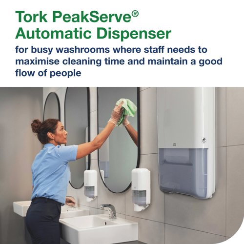Tork PeakServe Automatic Hand Towel Dispenser White 552504
