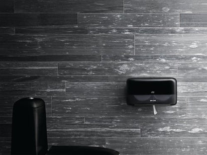 Tork OptiServe Coreless 2-Roll Toilet Roll Dispenser Black 558068