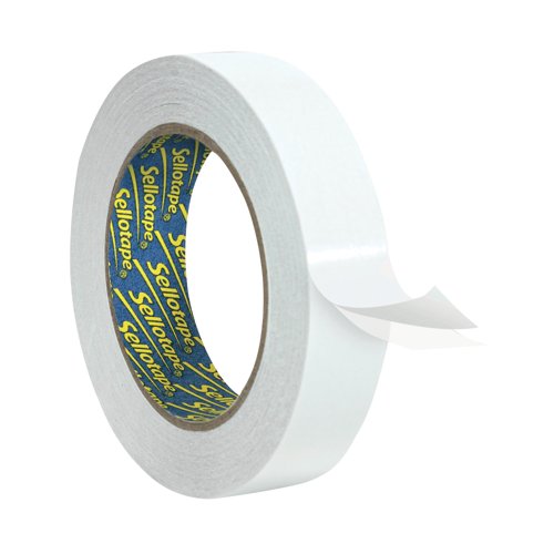 Sellotape Double Sided Tape 25mmx33m (6 Pack) 1447052