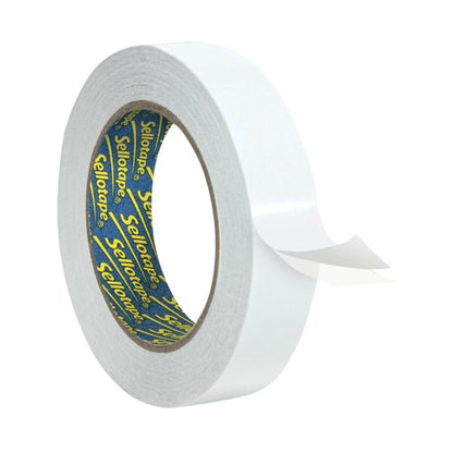 Sellotape Double Sided Tape 25mmx33m (6 Pack) 1447052