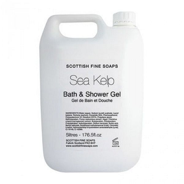 Scottish Fine Soaps Sea Kelp Luxury Bath & Shower Gel 5 Litre - NWT FM SOLUTIONS