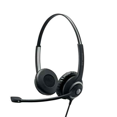 Epos Impact SC 260 USB MS LI Wired Binaural Headband Headset Black 1000579