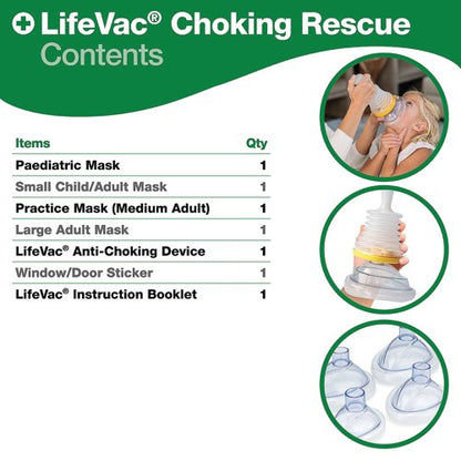 LifeVac Anti-Choking Device Home Kit LV01