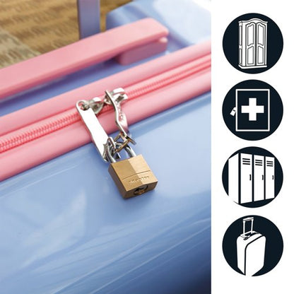 Master Lock 30mm Brass Padlock with 2 Keys (Pack of 2) 130EURT
