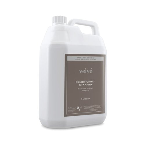 Refill Velve Shampoo with Pump 5 Litre (Pack of 2) I025A