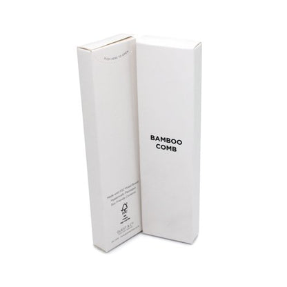 White Boxed Bamboo Comb 135x30mm (Pack of 250) I019A